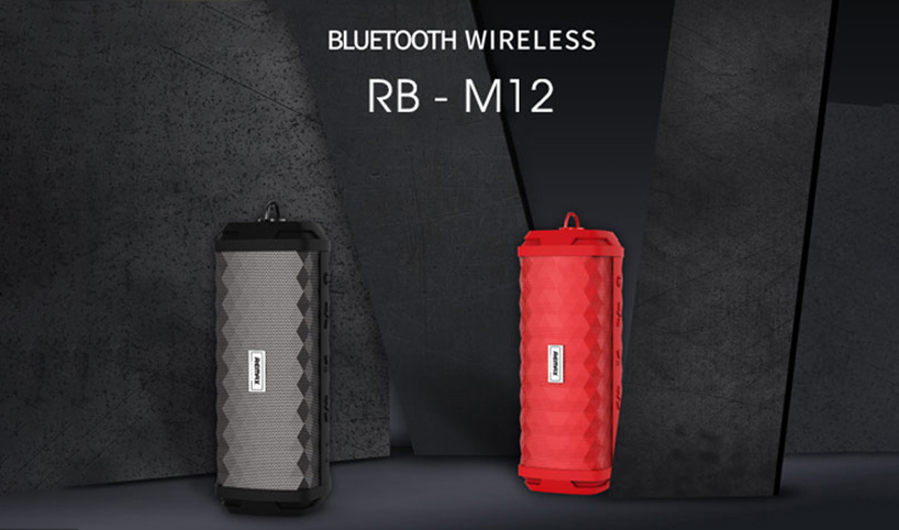 Loa Bluetooth di động Remax RB-M12 slide1